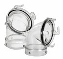 T1026-1 Clearview Adapter 45° with 3" Bay Lugs Camper RV Travel Trailer