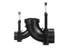 T80 Ell Double Rotating Valve Sewer Waste Valve Camper RV Travel Trailer
