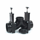 T84 Ell Double Rotating Valve Sewer Waste Valve Camper RV Travel Trailer