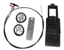 TC372 Flexible Cable Kit with 3" Valve 72" w/SS Wire Camper RV Travel Trailer