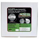 TC372 Flexible Cable Kit with 3" Valve 72" w/SS Wire Camper RV Travel Trailer
