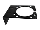 Trailer Wiring Connector Mounting Bracket Black RV Camper Travel Trailer