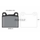Rear Brake Pad Set for Mercedes-Benz 220 220D 230 240D 250 250C 250S 250SE 250SL