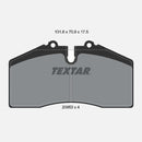 Front Brake Pad Set Porsche 911 928 944 968 1985-1998