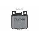 Rear Brake Pad Set for Mercedes-Benz CL500 CL600 CLK320 CLK430 E300 E320 E420