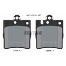 Rear Brake Pad Set for Mercedes-Benz CLK320 CLK430 E300 E320 E420 E430
