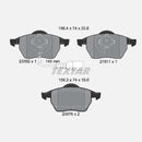 Front Brake Pad Set Volkswagen Beetle Golf Jetta Passat 1993-2001