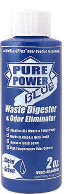 V23004 Pure Power Blue 4 oz. Bottle Fresh Clean Scent Camper RV Travel Trailer