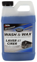 V88544 RV Wash & Wax 64 oz. Bottle Liquid With Wax Camper RV Travel Trailer