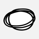 Front Right Door Window Seal for BMW 323i 325i 325xi 328i 330i 330xi E46