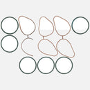 Fuel Injection Plenum Gasket Set Saab 9000 1995-1997