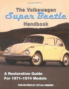 Volkswagen Super Beetle VW Bug Type 1 Shop Book Manual 1600 Air Cooled Beam
