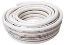 W01-1800 1/2" I.D. x 5/8" O.D. x 50' Reinforced Clear Camper RV Travel Trailer