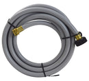 W01-4180 Flushing Hose 1/2" x 15' Gray Waste Water Hose Camper RV Travel Trailer