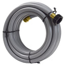 W01-4300 Flushing Hose 1/2" x 25' Gray Waste Water Hose Camper RV Travel Trailer