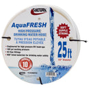 W01-5300 Drinking Water Hose 1/2" x 25' White Camper RV Travel Trailer