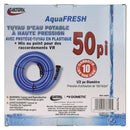 W01-8600 Drinking Water Hose 1/2" x 50' Blue Aqua Fresh Camper RV Travel Trailer