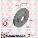 Rear Rotor 2-Pack Audi S8 2001