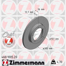 Front Rotor 2-Pack Porsche 912 1976