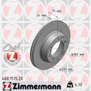 Rear Rotor 2-Pack Porsche 928 1985-1995