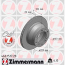 Rear Rotor 2-Pack Porsche 944 1989