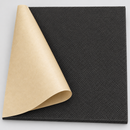 Adhesive-backed black acoustic foam sheet