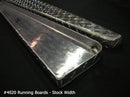 Running boards (pair) - checkerplate-922