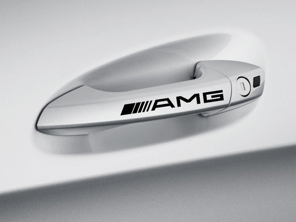 AMG Door Handle Sticker Emblem Mercedes S600 S65 SL500 SL55 SL550 E63 SL600 SL65-0