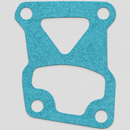 Single Apex AWO2167 teal thermostat case-to-head gasket, four mounting holes and two passages