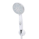 Camco RV Shower Head Kit White with On Off Hose and Mount Camper Travel Trailer