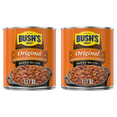 2 cans of Bush's Original Baked Beans 117 oz