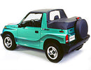 Bestop Black Windjammer Curtain Suzuki Sidekick Tracker-0