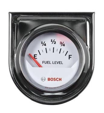 Bosch 2" White face electrical fuel tank level gauge cell filler neck hotrod V8-0