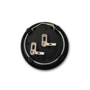 Black Horn Button Chevy Bowtie Blue/Silver Emblem Signature Steering Wheel