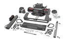 High Winch Mount 12000S Winch 20" Black LED DRL for Ford Bronco (2021-2026)
