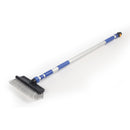 Camco Flow Through Wash Brush with Push Button Handle Camper RV Travel Trailer