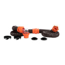Camco RhinoFLEX 20' Sewer Hose Kit 4 in 1 Elbow Caps Camper RV Travel Trailer