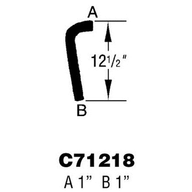 Lower Pipe to Radiator Hose Suzuki Samurai 86-95-0