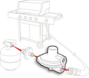 LP Propane Gas Regulator Camper Travel Trailer RV Popup Single Stage-20642