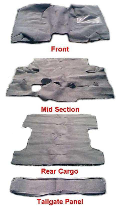 Toyota Land Cruiser FJ60 / FJ62 Carpet Kit-0