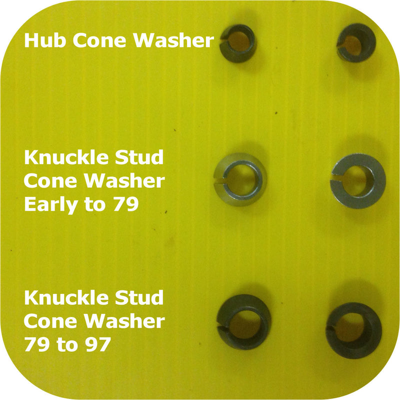 Hub Cone Washer Toyota Land Cruiser Pickup Truck 4 Runner T100 Locking Axle-2886