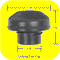 Locking Gas Cap Ford Explorer Ranger Mountaineer Sable-12014