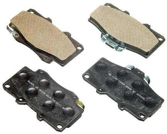 Metal Master Front Brake Pad Set - 4WD T100-0
