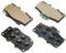 Metal Master Front Brake Pad Set - 4WD T100-0