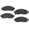 Front Disc Brake Pads for Nissan Frontier Pickup Leaf Pathfinder Xterra NV200-0