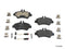 Rear Brake Pads 07-09 Sprinter-0