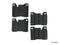Frt Brake Pads BMW M5 M6 528 530 733 735 i E12 E24 E23-0