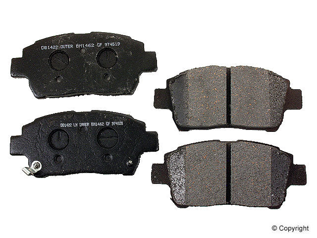 Front Disc Brake Pads for Toyota Celica Prius Scion xA xB-0