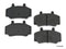 Front Disc Brake Pads Volvo 740 760 780 TURBO 85-90-0