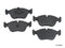 Front Disc Brake Pads Volvo 850 S70 C70 V70 XC-0